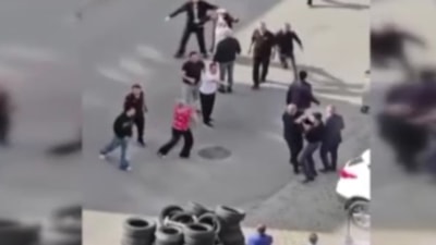 Ankara'da kavgayı 'anne terliği' bitirdi