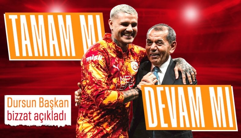 Dursun Özbek'ten Mauro Icardi'nin geleceğine ilişkin açıklama geldi