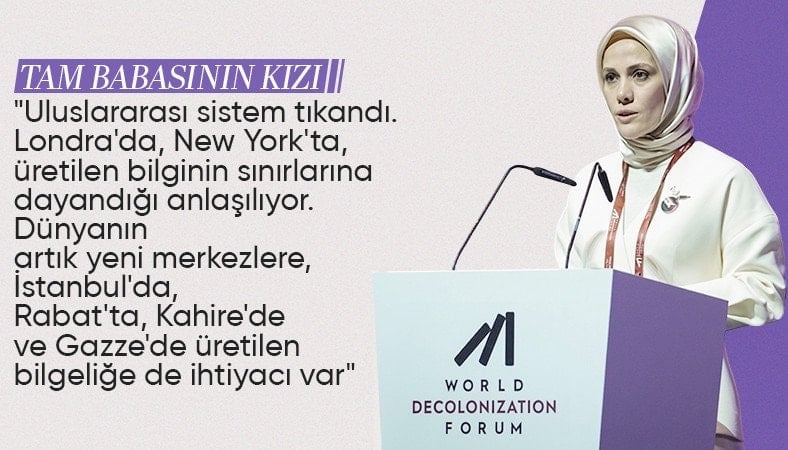 Esra Albayrak: Uluslararası sistem tıkandı