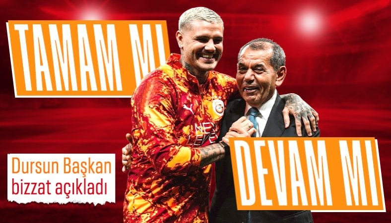 Dursun Özbek'ten Mauro Icardi'nin geleceğine ilişkin açıklama geldi