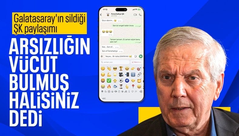 Aziz Yıldırım'dan Galatasaray'a sert tepki!