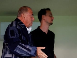 Fatih Terim, Bodrum FK - Çorum FK maçını izledi