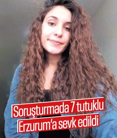 Gülistan Doku soruşturmasında 7 tutuklu Erzurum'a sevk edildi