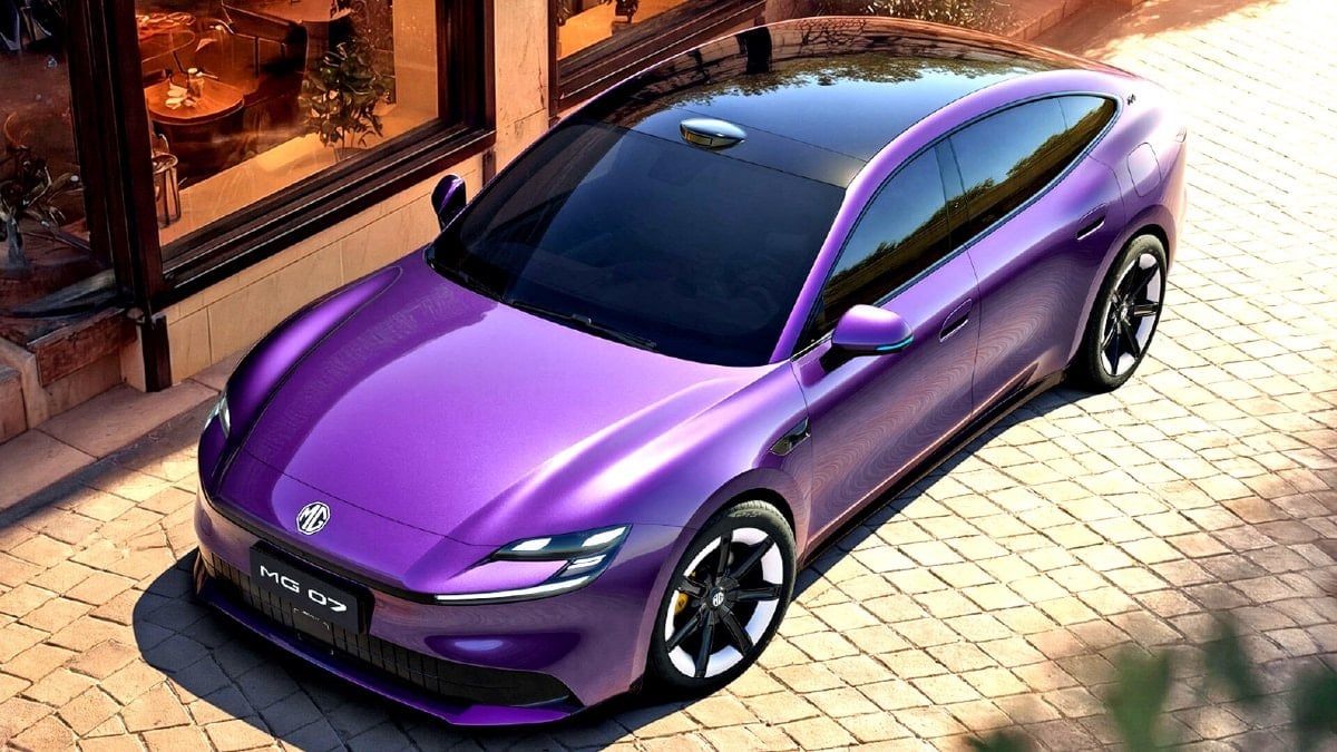 MG, Porsche Taycan’ı andıran yeni modeli 07'yi tanıttı