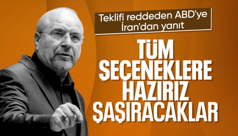 İran'dan ABD'ye yanıt: Tüm seçeneklere hazırız
