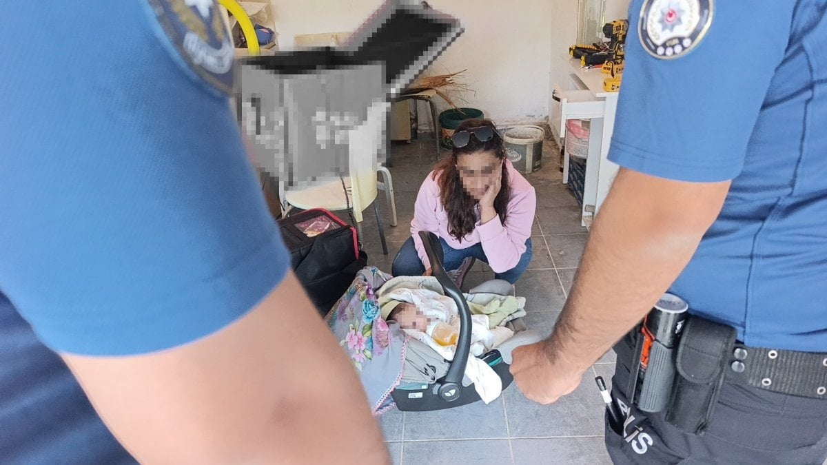 Antalya'da hırsızlık ihbarına giden polisleri şaşırtan gerçek