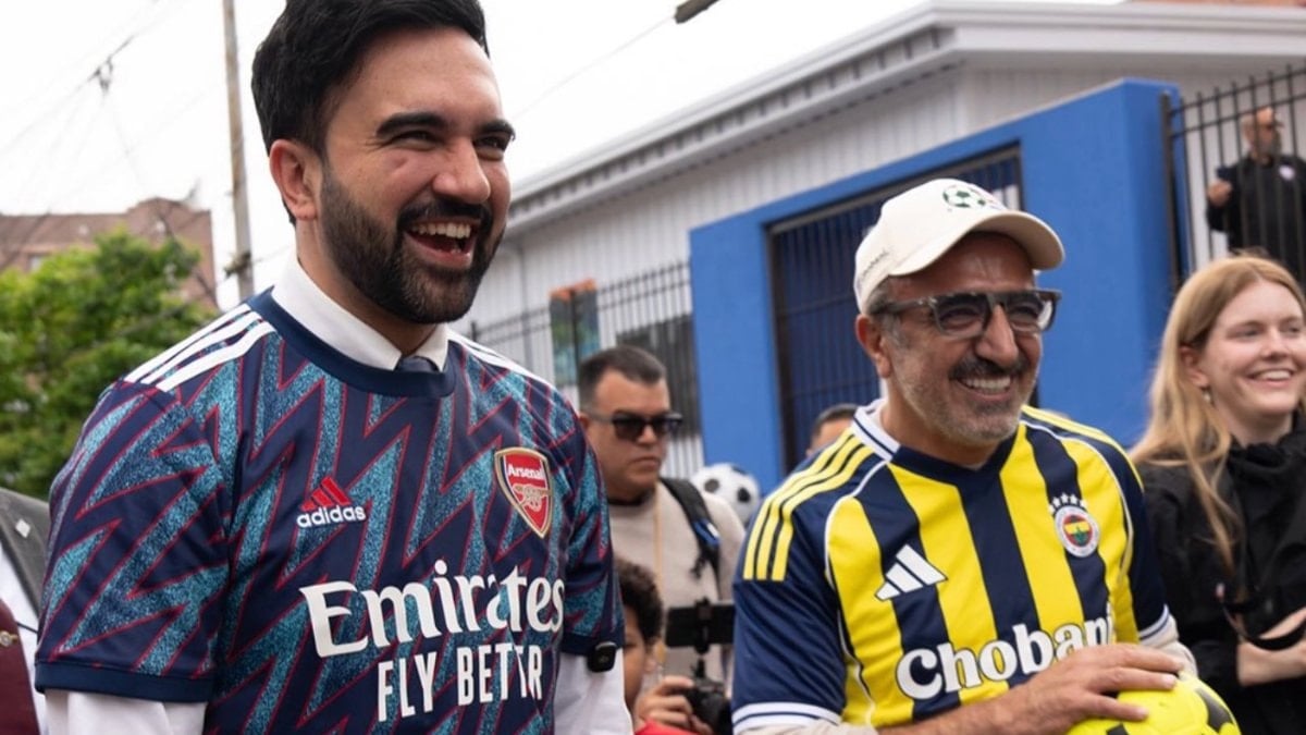 Mamdani ile Ulukaya New York’ta sokak futbolu oynadı