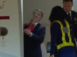 Macron'un eşinden yediği tokadın sebebi ortaya çıktı