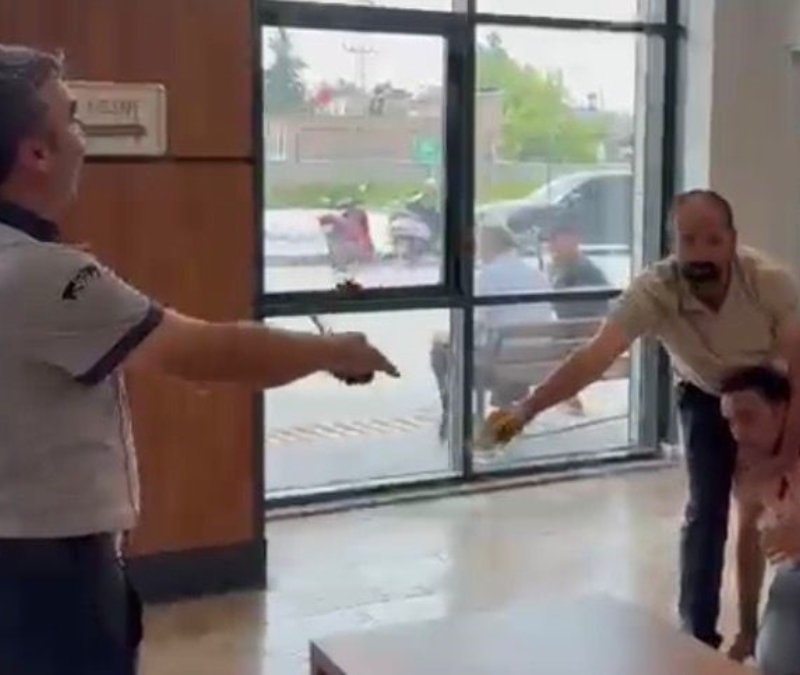 Nizip Devlet Hastanesi'nde gerçeği aratmayan rehine tatbikatı
