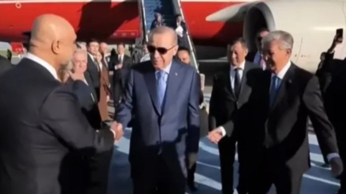 Cumhurbaşkanı Erdoğan, Türk Dünyası Zirvesi için Kazakistan'da