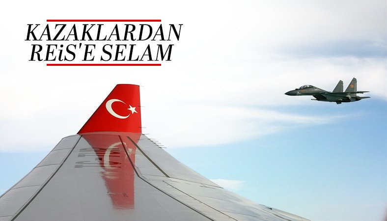Cumhurbaşkanı Erdoğan, Türk Dünyası Zirvesi için Kazakistan'da