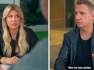 Wanda Nara eski eşi Maxi Lopez'le aynı dizide: Sarı-kırmızılı gönderme