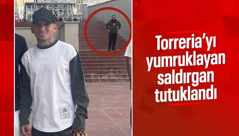 Lucas Torreira’ya yumruk atan saldırgan tutuklandı