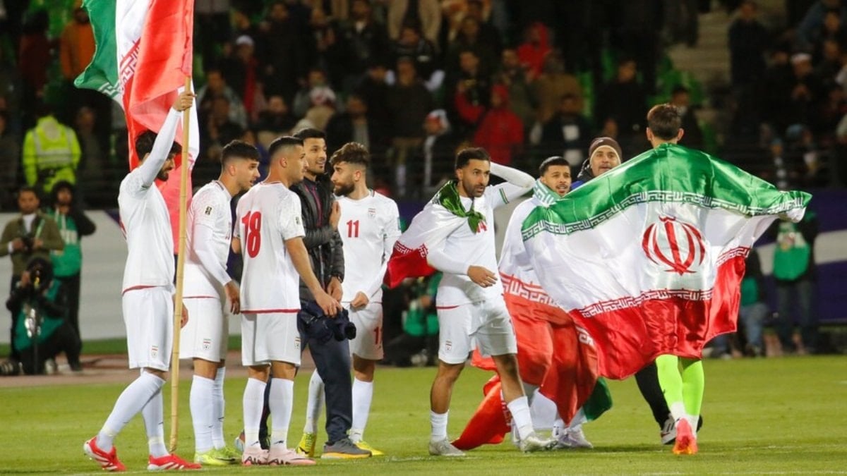 İran Milli Futbol Takımı için Tahran’da tören düzenlendi