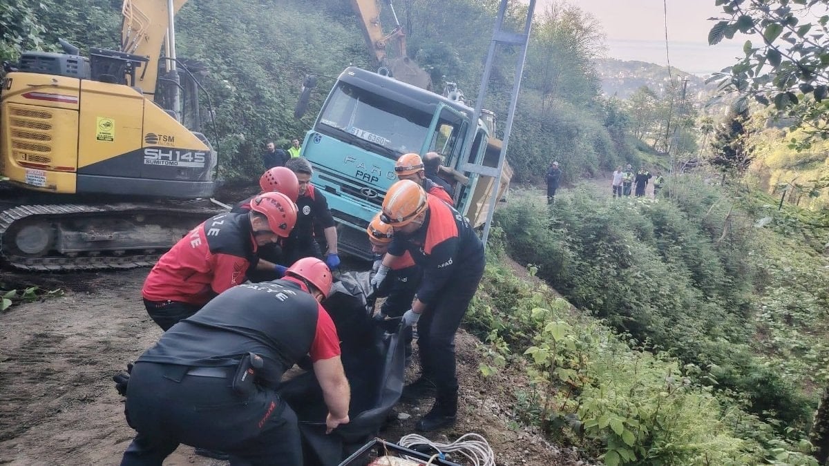 Rize'de kamyon kazasında 1 kişi öldü