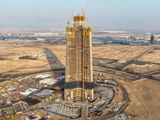 Suudi Arabistan'dan rekor: Dünyanın en yüksek binasının inşaatı sürüyor