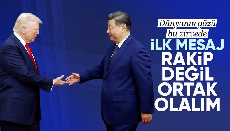 Donald Trump ile Şi Jinping Pekin’de bir araya geldi: Ortak olalım