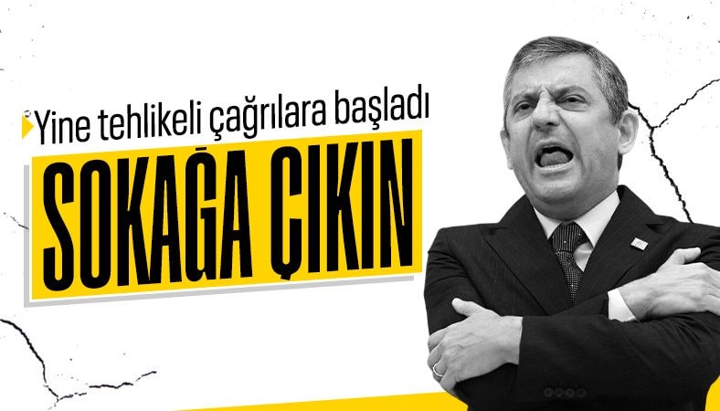 Özgür Özel'den yine sokak çağrısı: Seferberlik hali bekliyoruz