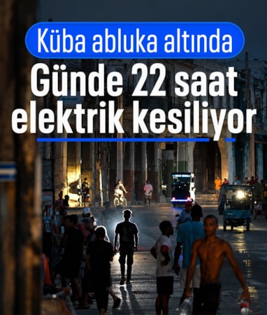 Küba'da protestolar patladı: Halk sokaklara döküldü