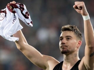 Ernest Muçi, golleriyle Trabzonspor'a katkı vermeyi sürdürüyor