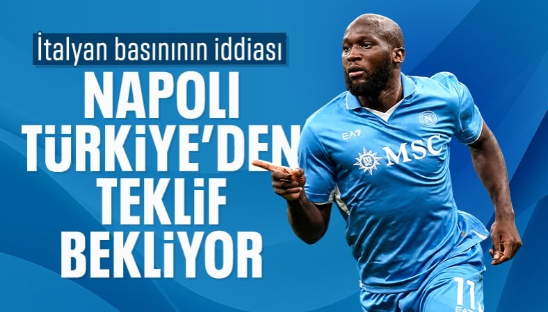 Napoli, Romelu Lukaku için Türkiye'den haber bekliyor