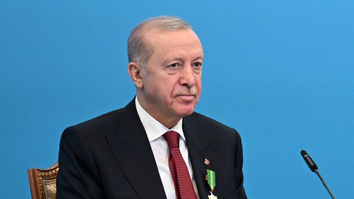 Cumhurbaşkanı Erdoğan, Türkiye-Kazakistan İş Forumu'nda konuşuyor