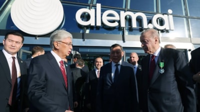 Cumhurbaşkanı Erdoğan'dan, Astana'da Alem.AI Yapay Zeka Merkezi'ne ziyaret