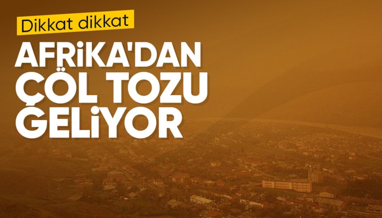 Senegal'den Türkiye'ye toz geliyor