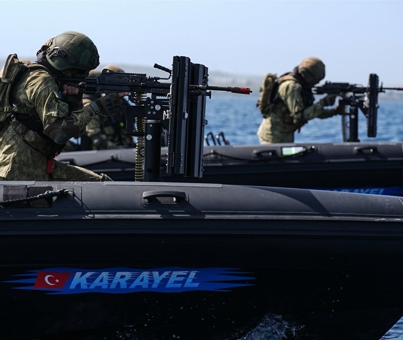 Yerli ve milli hücumbotu Karayel ilk kez EFES tatbikatında görev aldı