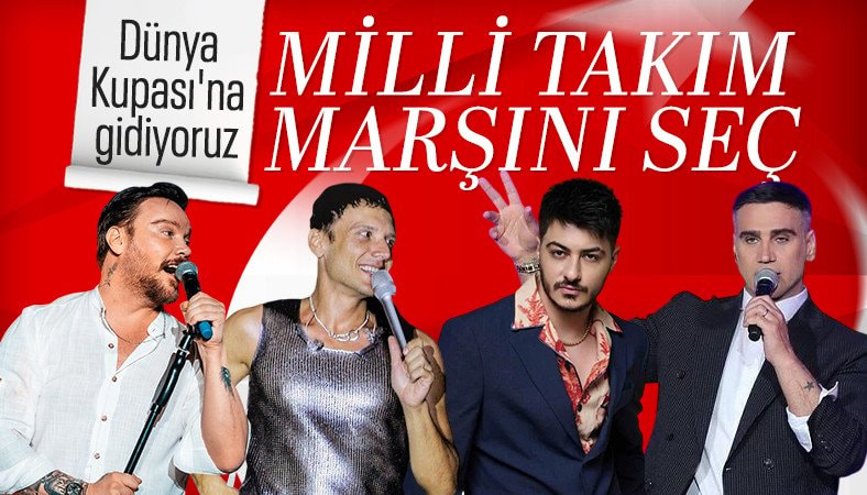 A Milli Takımımız için yapılan Dünya Kupası marşları