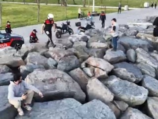 İstanbul'da drone havalandı, sahilde uyuşturucu bulundu