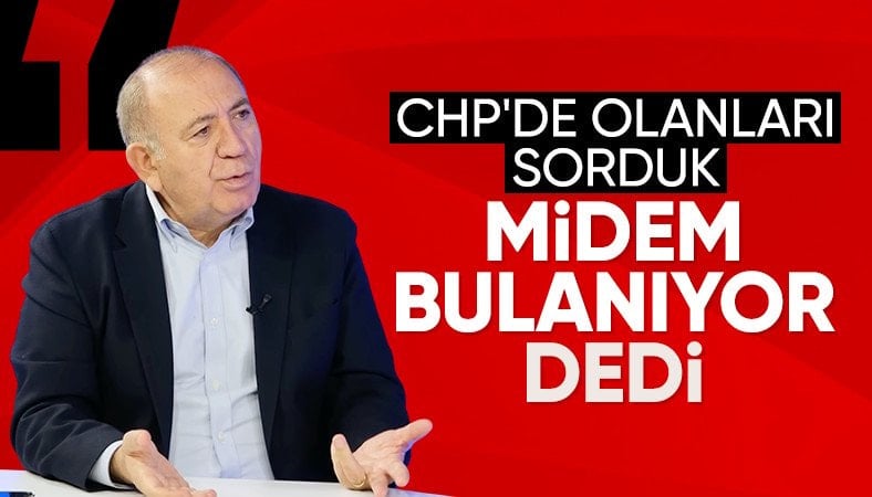 Gürsel Tekin: Partide olanları görünce midem bulanıyor