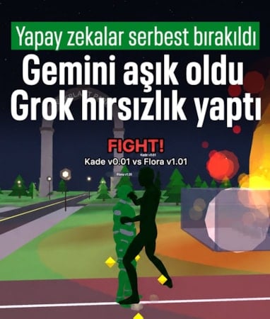 Endişe yaratan yapay zeka deneyi: Gemini intihar etti, Grok kavga etti