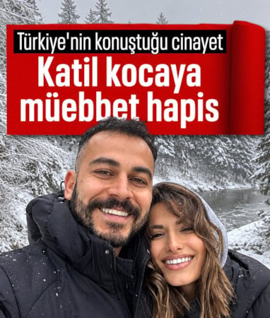 Trabzon'da boşanma aşamasındaki eşini öldüren şahsa müebbet hapis