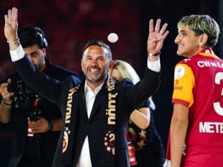 Okan Buruk'un oğlu, Metehan Baltacı forması giydi
