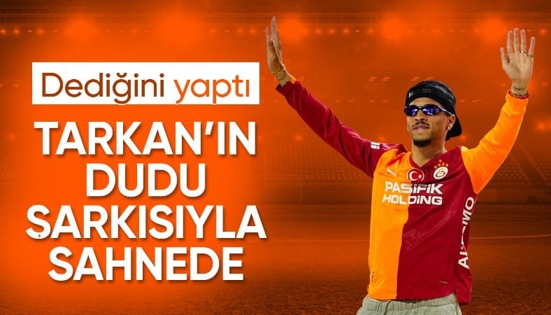 Leroy Sane, kutlamalara Tarkan şarkısıyla çıktı