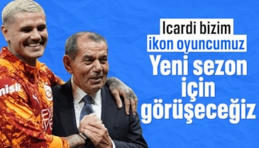 Dursun Özbek: Icardi ile yeni sezon için görüşeceğiz