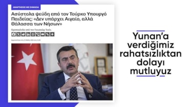 Müfredat değişikliği Yunanistan'ı rahatsız etti: Basın bu kez Yusuf Tekin'i hedef aldı