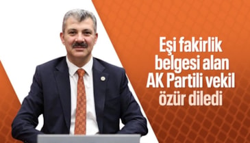 Eşi fakirlik belgesi alan AK Partili Hüseyin Altınsoy özür diledi
