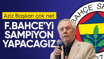 Aziz Yıldırım'dan şampiyonluk sözleri
