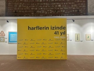 Harflerin izinde 41 yıl: Hattat Ali Toy sergisi, Tophane-i Amire'de sanatseverlerle buluştu