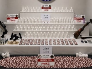 Yalova merkezli narkotik operasyonu: 22 tutuklama