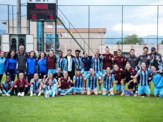 Trabzonspor'dan Giresun Sanayispor karşısında 10 gollü galibiyet