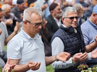 Aksaray'da bereket sevinci: Yağışlar için şükür duası edildi