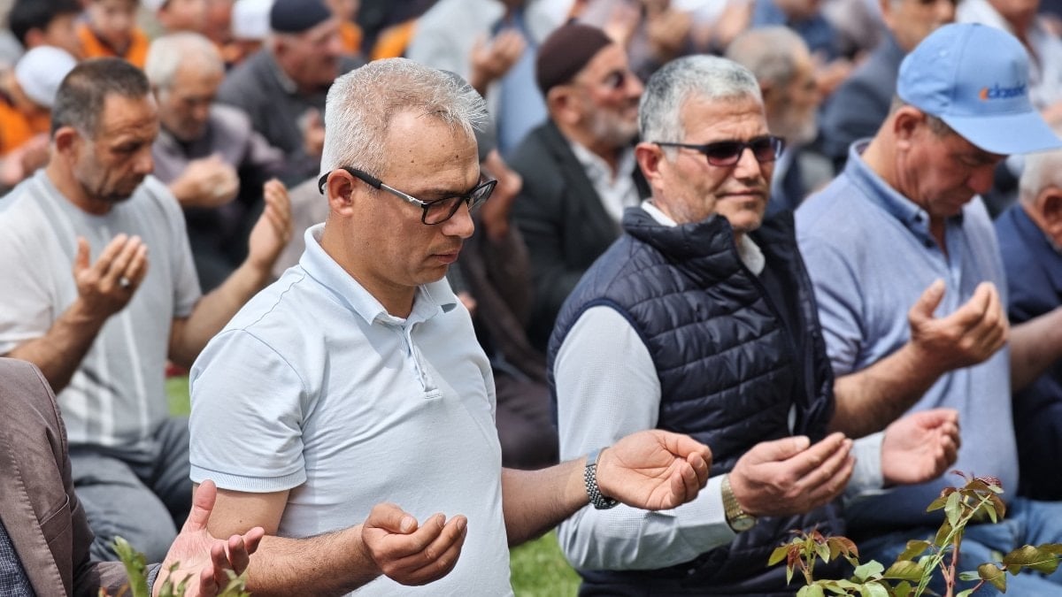 Aksaray'da bereket sevinci: Yağışlar için şükür duası edildi