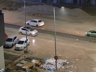 Edirne'de sağanak: Caddeler göle döndü