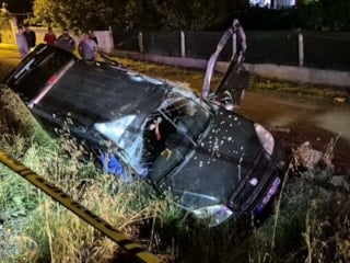 Kırıkkale'de devrilen hafif ticari araçtaki 1 kişi öldü