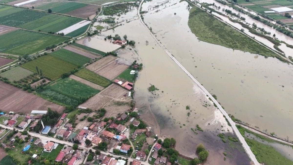 Tokat'ta taşkının bilançosu gün ağarınca ortaya çıktı