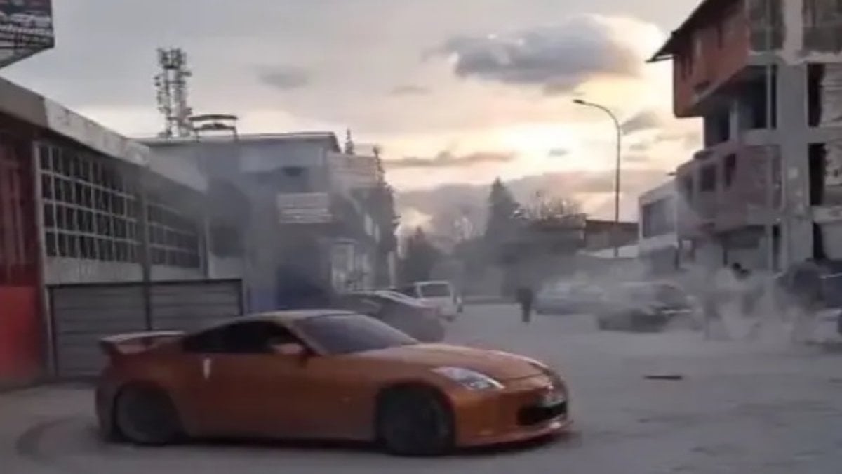 Hatay’da ceza aldı: Otomobilini aldıktan sonra yine drift yaptı
