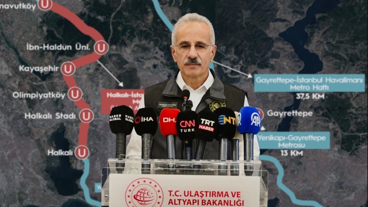 Abdulkadir Uraloğlu: Arnavutköy–Halkalı kesimindeki çalışmalarda sona yaklaşıldı